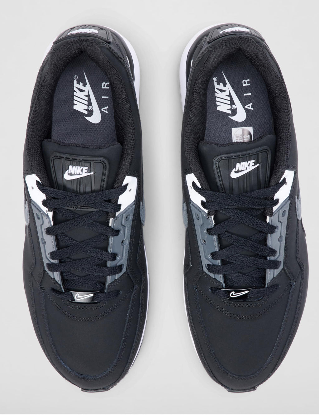 Nike Men's Air Max Ltd 3 Sneaker, Black/Dark Grey/White, 6