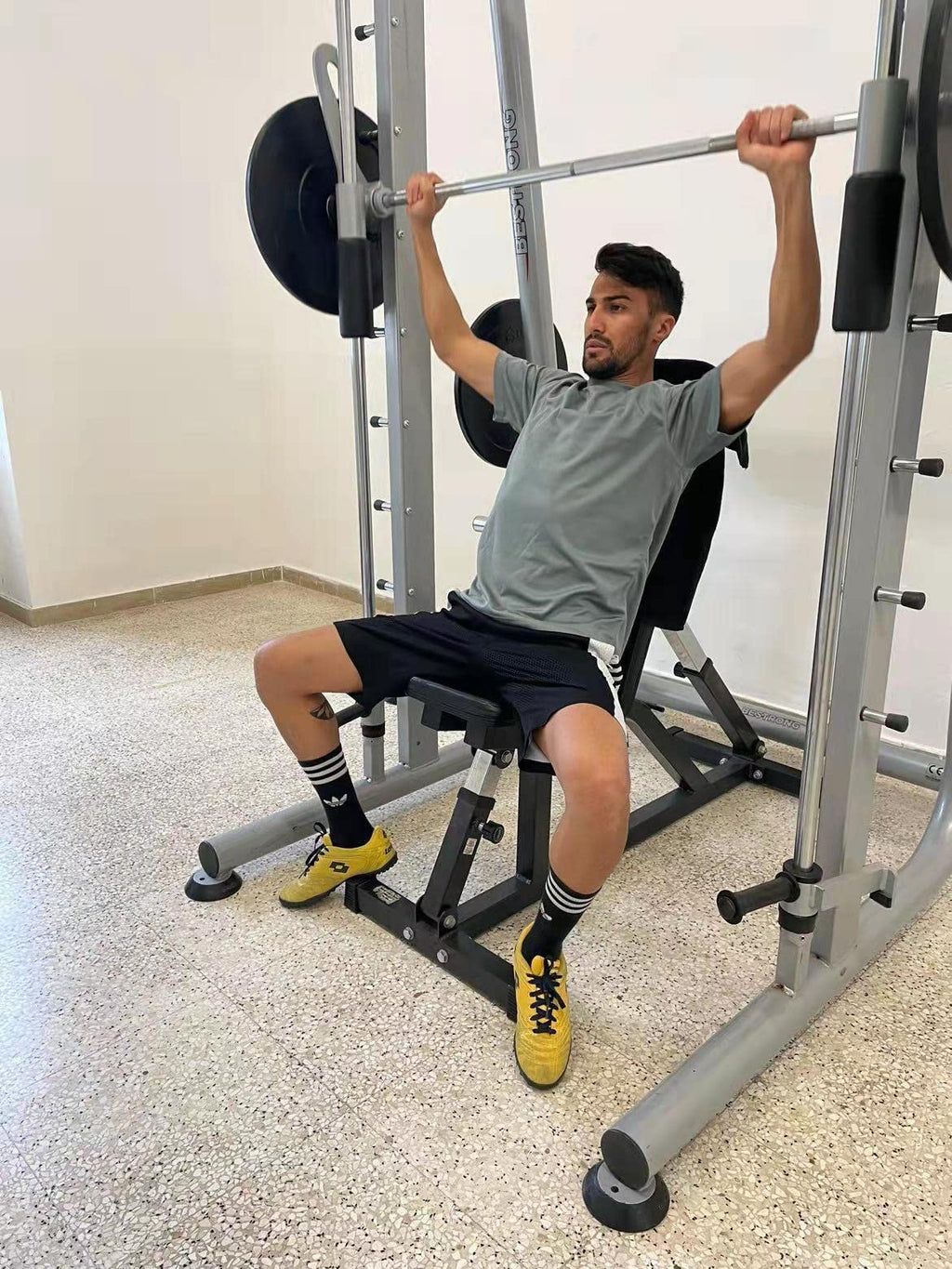 frueo Men’s 3 Pack Sport T-Shirt, Cool Dry Breathable Short Sleeve Mesh Fitness Shirt, Workout Gym Running Top,520,Black Gray Navy,5XL