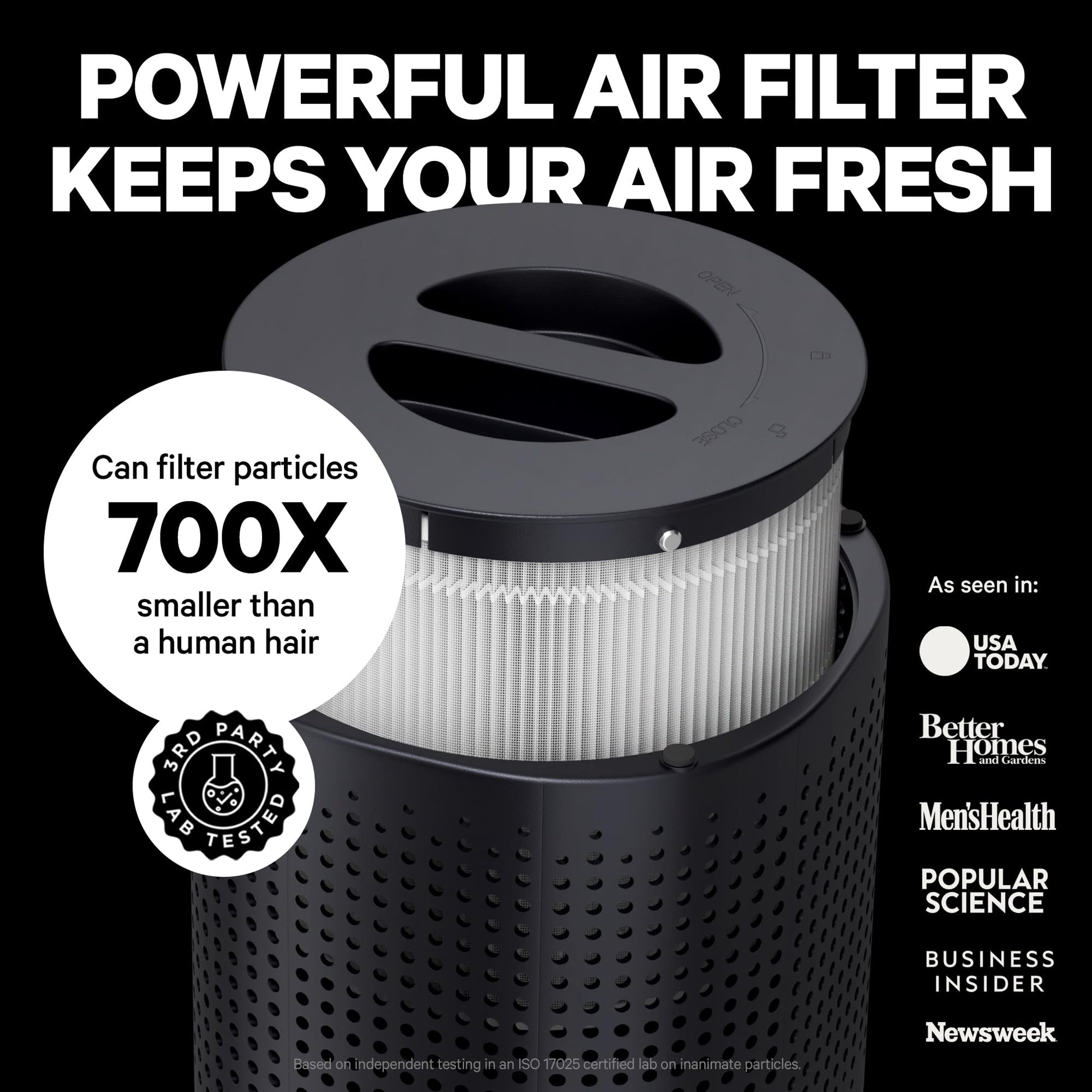 PuroAir 240 HEPA Air Purifier for Home Large Rooms - Covers Up To 1,000 Sq Ft - Filters Up To 99.9% of Pollutants, Smoke, Pollen, Dust - Quiet HEPA Air Filter - Air Purifiers for Bedroom