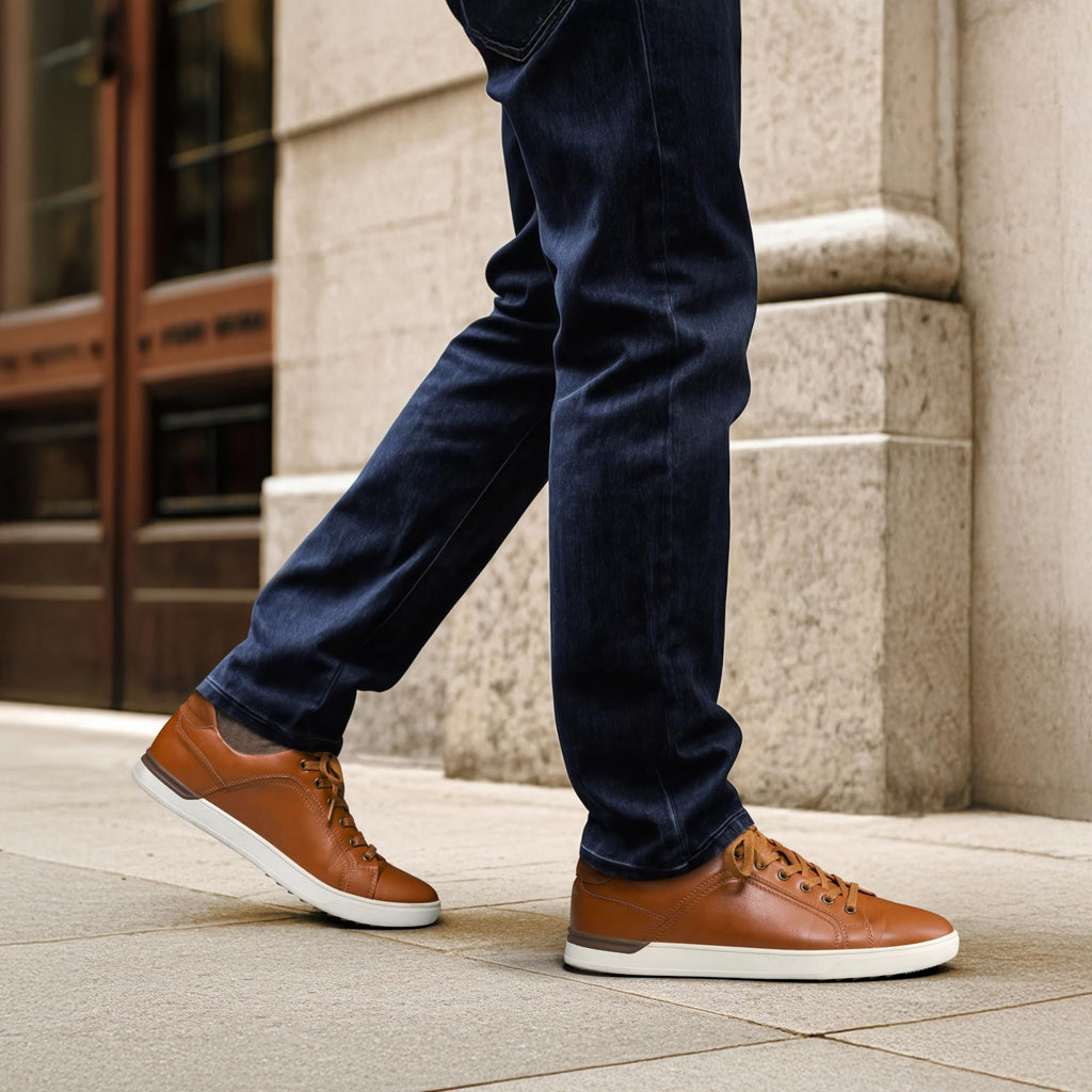 Bruno Marc Men's Casual Dress Sneakers Fashion Oxfords Skate Shoes for Men,Size 11W,Brown,SBFS211MWIDE