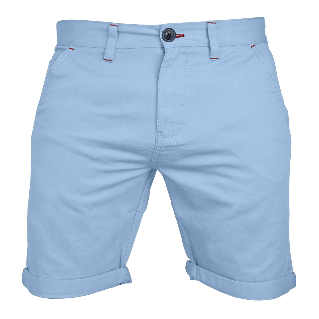 WESTACE Mens Stretch Chino Shorts Casual Flat Front Slim Fit Shorts Spandex Half Pant (30, Khaki)