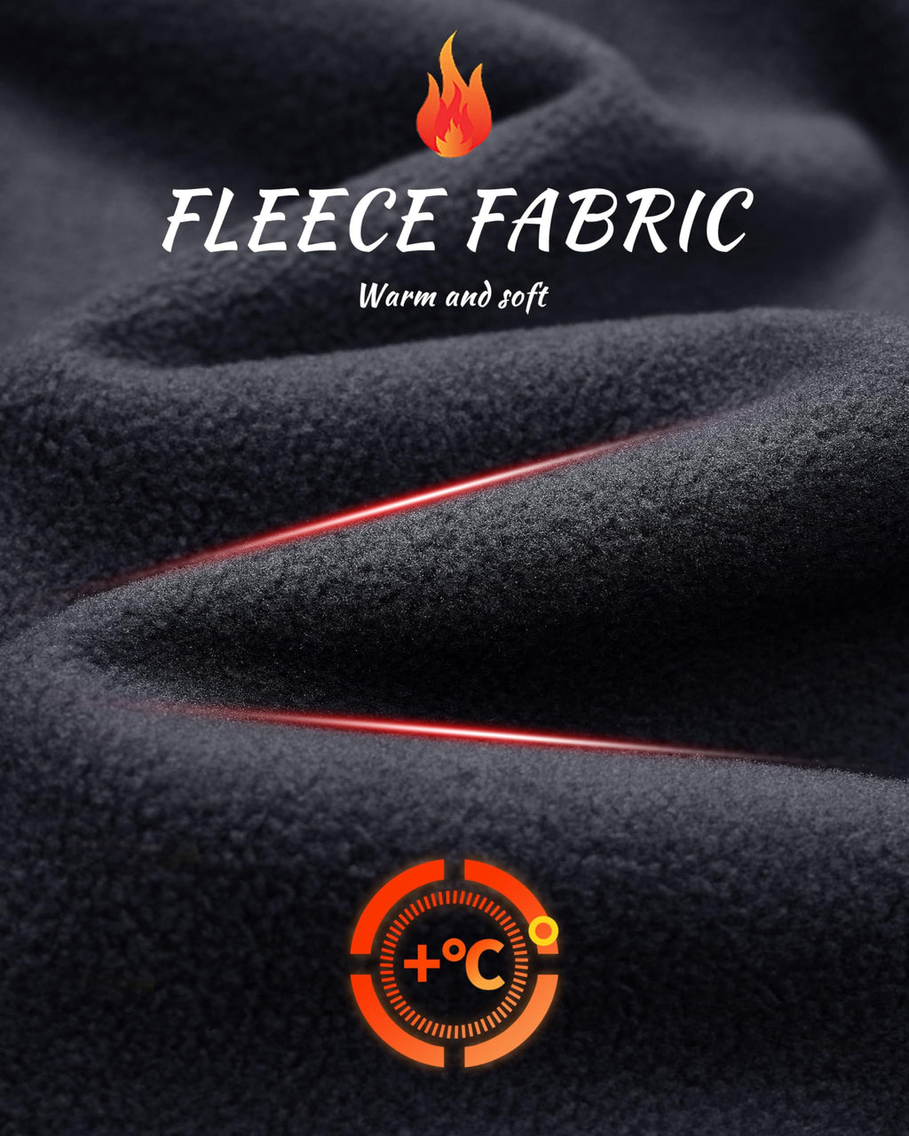 MAGCOMSEN Mens Tactical Jacket Warm Fleece Lined Softshell Jacket Stand Collar Windbreaker Outwear Black XL