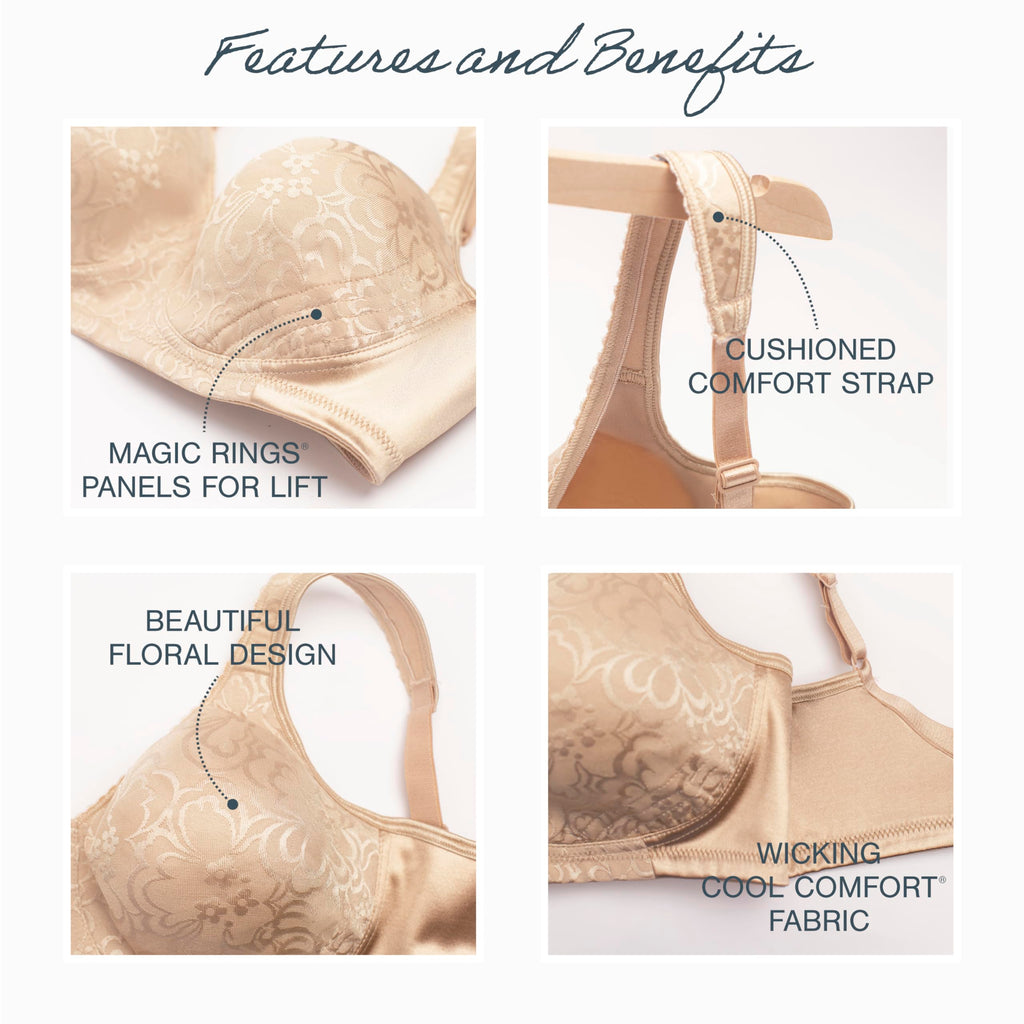 Playtex Women's 18 Hour Ultimate Lift & Support Wireless Bra US4745