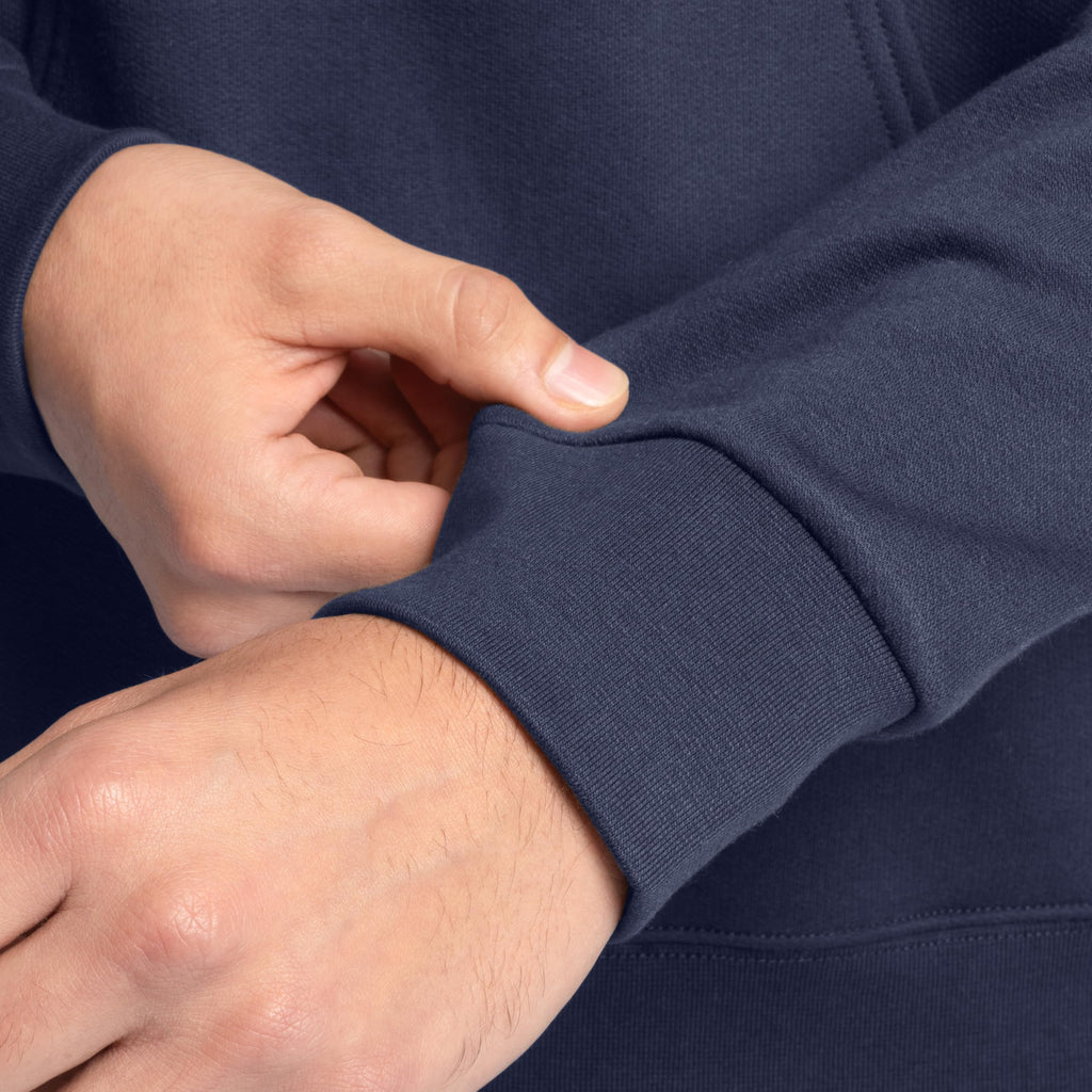 Fruit Of The Loom Unisex Adult Eversoft Fleece Hoodies, Pullover & Full Zip, Moisture Wicking Breathable, Sizes S-4x Shirt, Navy, Medium US