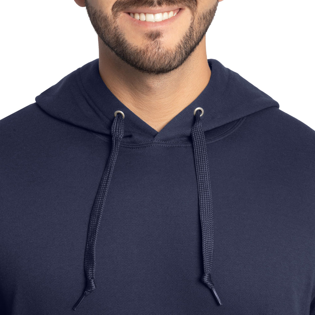 Fruit Of The Loom Unisex Adult Eversoft Fleece Hoodies, Pullover & Full Zip, Moisture Wicking Breathable, Sizes S-4x Shirt, Navy, Medium US