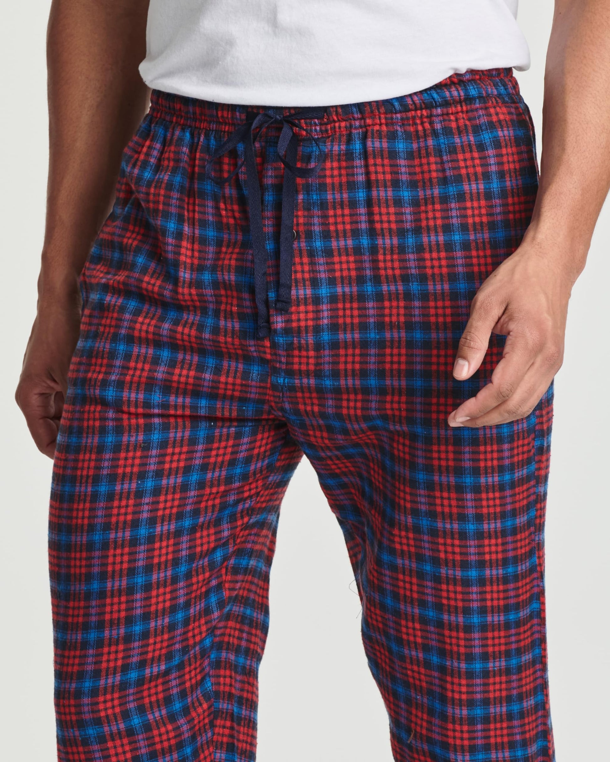 Real Essentials 3 Pack: Mens Pajama Pants Cotton Super Soft Pajamas Men Flannel Bottoms Fleece Buffalo Plaid Pj Gifts Lounge Pants Sleepwear Pijamas Hombres Essentials Woven,Set 8-XL