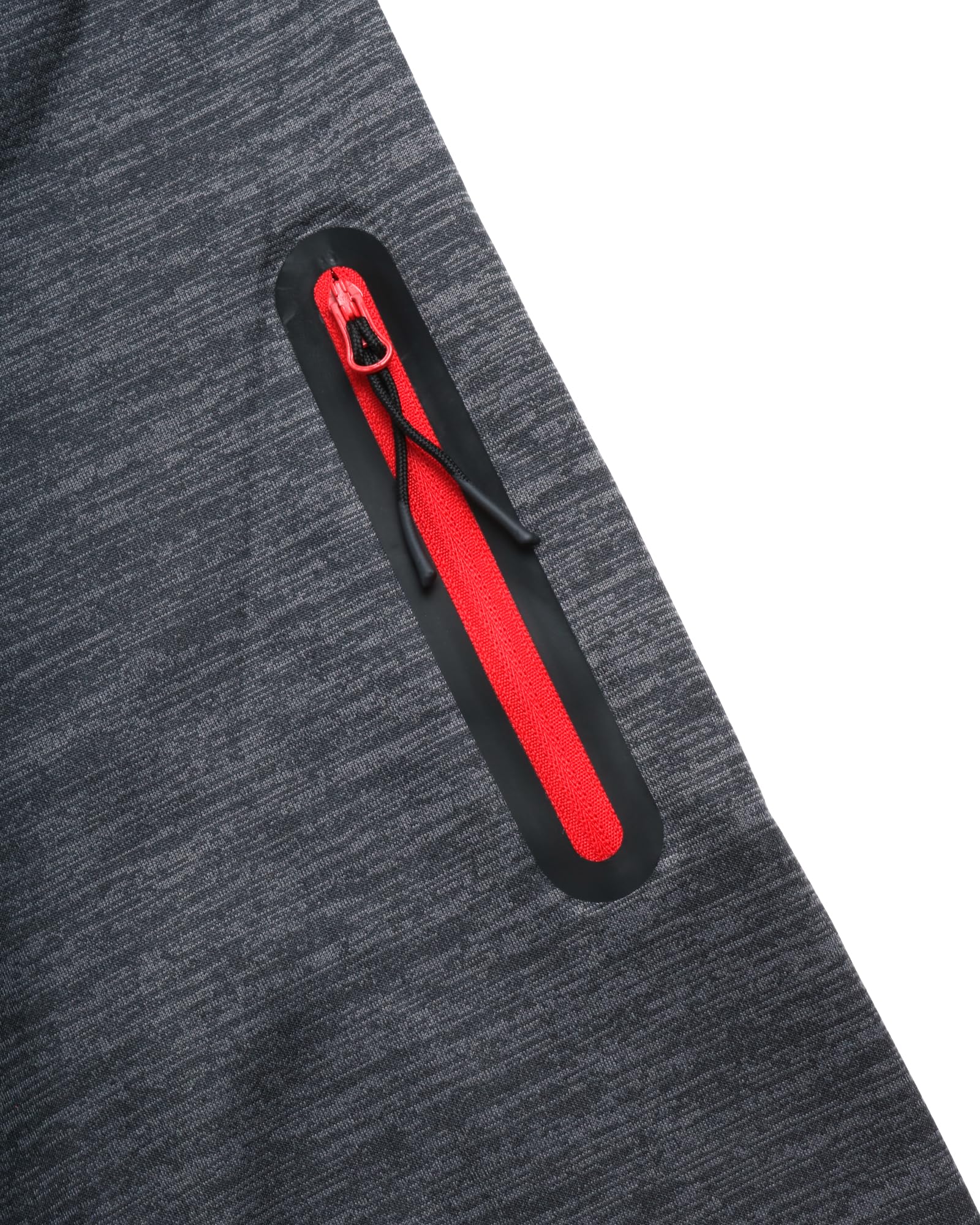 Spyder Men's Active Sweatshirt - Performance Tech Fleece Zip Hoodie Sweatshirt - Workout Full Zip Track Jacket for Men (S-XL), Size Medium, Charcoal Heather