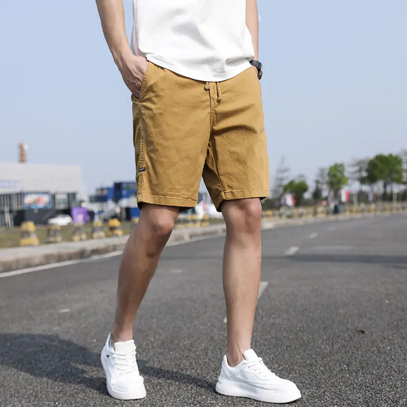 Men's Casual Summer Five-Point Color Printed Shorts