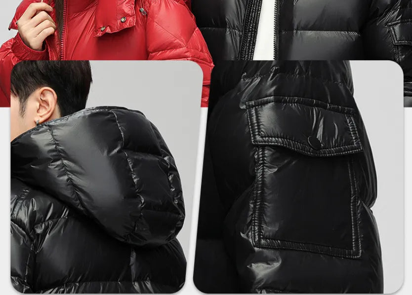 Men's Hooded Trend Fashionable Warm Jacket