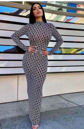 Backless Women's Mesh Floral Apparel