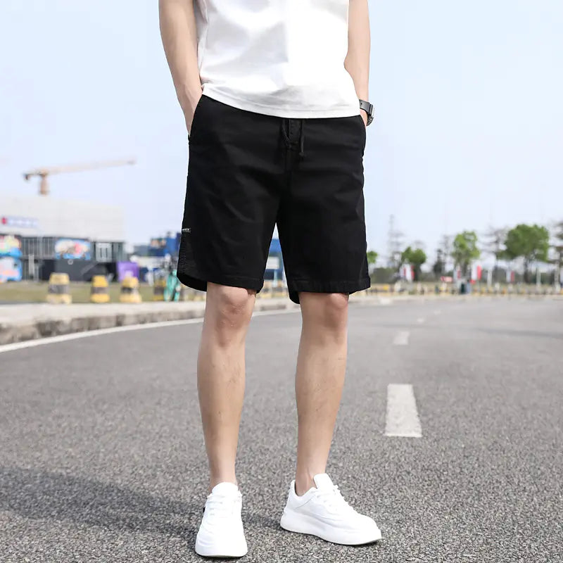 Men's Casual Summer Five-Point Color Printed Shorts