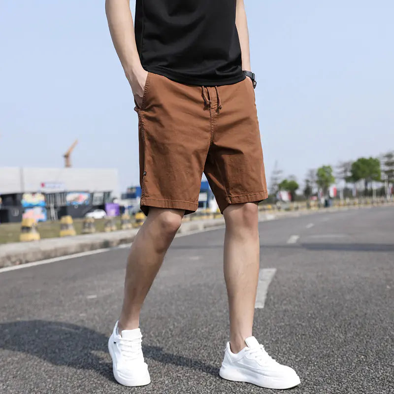 Men's Casual Summer Five-Point Color Printed Shorts