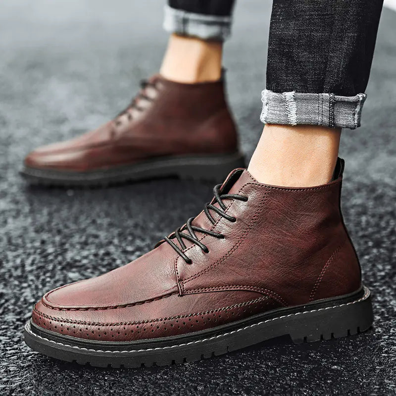 British Trend Versatile Casual Leather Shoes