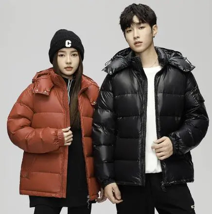 Men's Hooded Trend Fashionable Warm Jacket