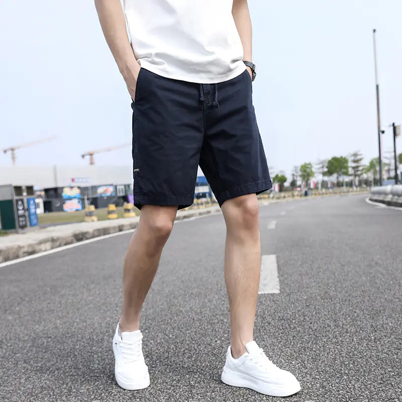 Men's Casual Summer Five-Point Color Printed Shorts